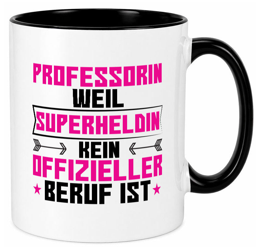 Superheldin Professorin | Uni Universität Geschenk Humor Geschenkidee lustiger