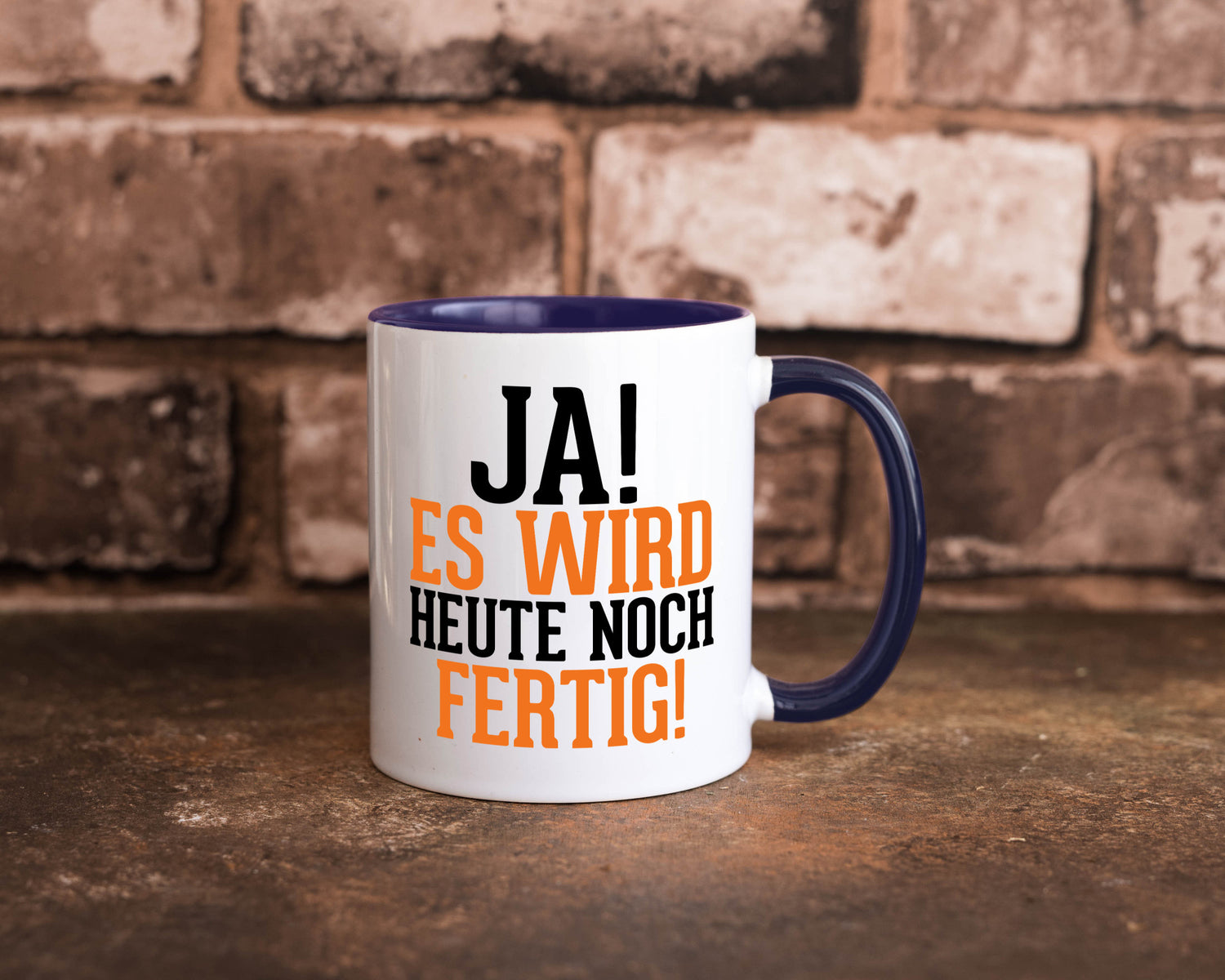 Ja es wird heute noch fertig | Arbeit Kollegen Werkstatt Humor Büro