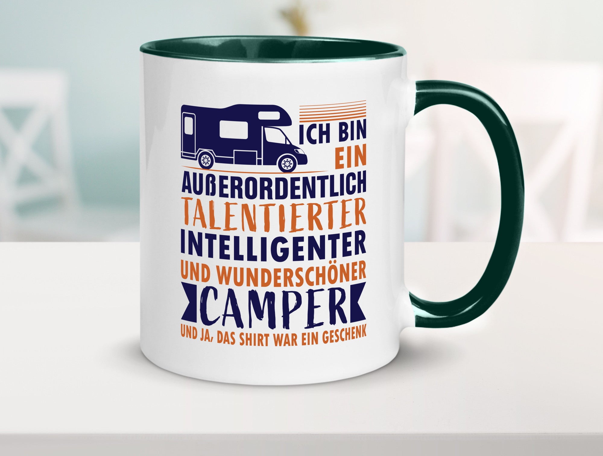 Talentierter | Intelligenter Wunderschöner Camper lustiger Spruch Geschenk