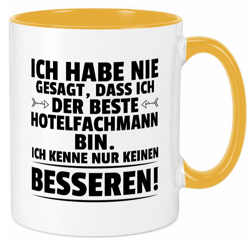 Der Beste Hotelfachmann |Hotel lustiger Spruch Geschenk Humor Geschenkidee Tasse