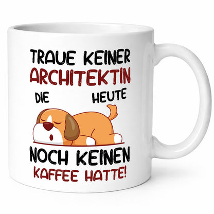Traue keiner Architektin | Architektur Büro Geschenk Arbeit Kollegen lustiger