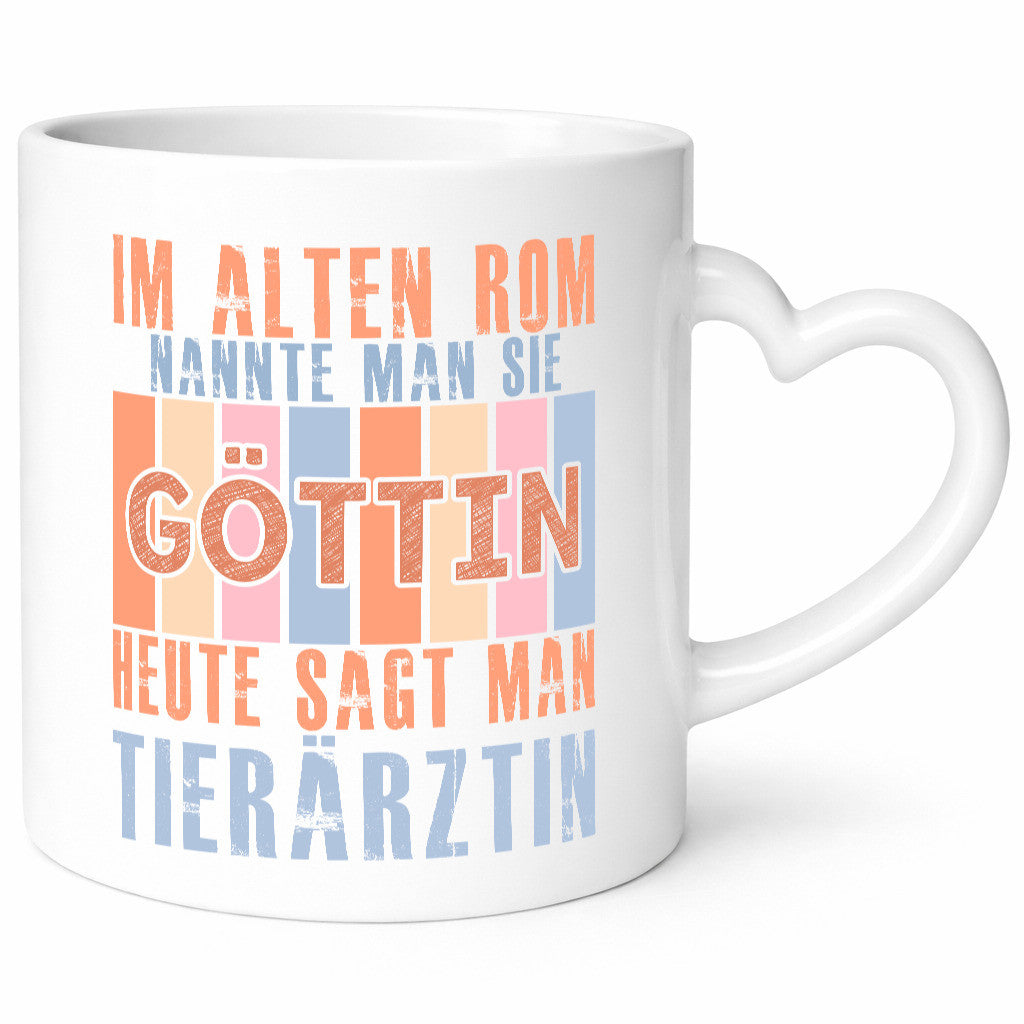 Heute sagt man: Tierärztin | Mediziner Tiermedizin lustiger Spruch Geschenk
