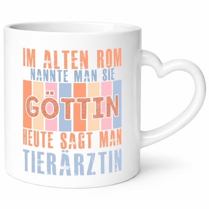 Heute sagt man: Tierärztin | Mediziner Tiermedizin lustiger Spruch Geschenk