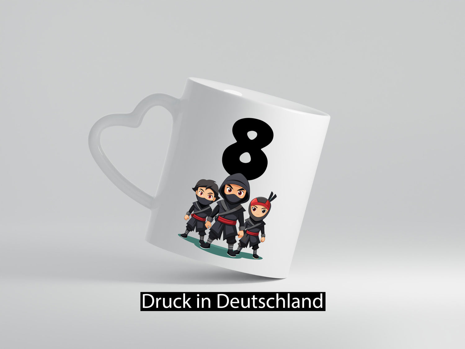 8. Geburtstag | 8 Jahre Ninja Geschenkidee Humor Tasse
