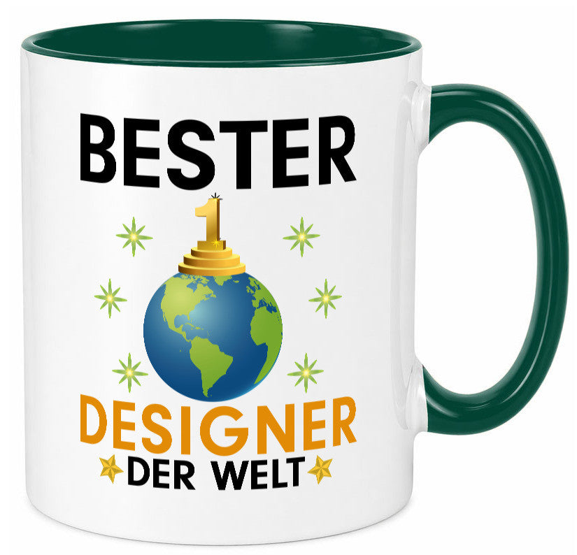 Welt Bester Designer Beruf | Mode Geschenk Arbeit Kollegen Büro lustiger Spruch