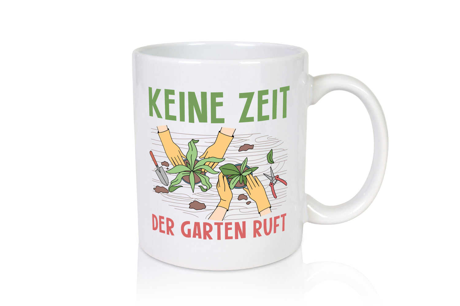 Der Garten ruft | Gärtnerliebe Naturliebhaber lustig Humor Geschenkidee
