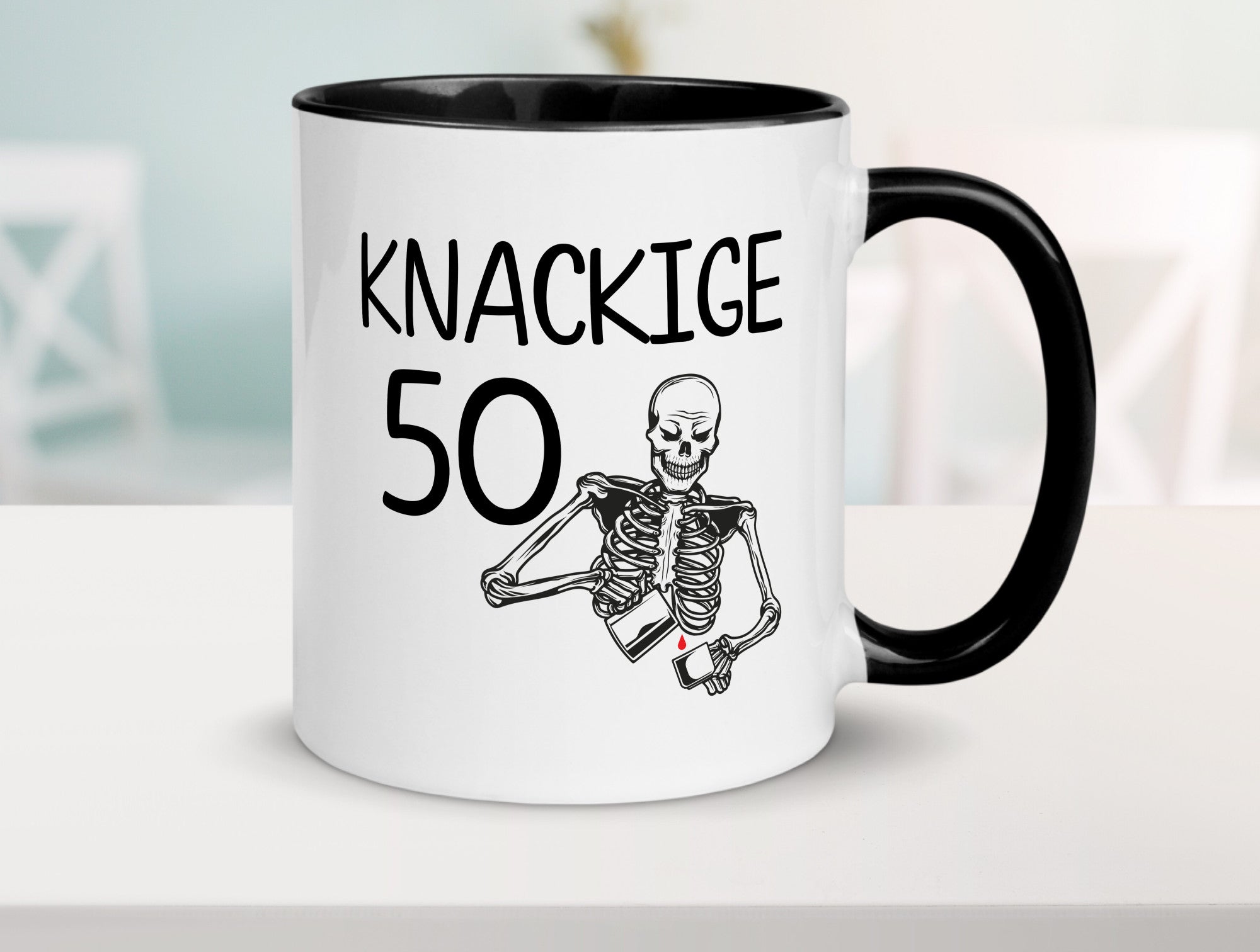 50. Geburtstag | Alt Knackig und Geschenk Geschenkidee lustiger Spruch Tasse