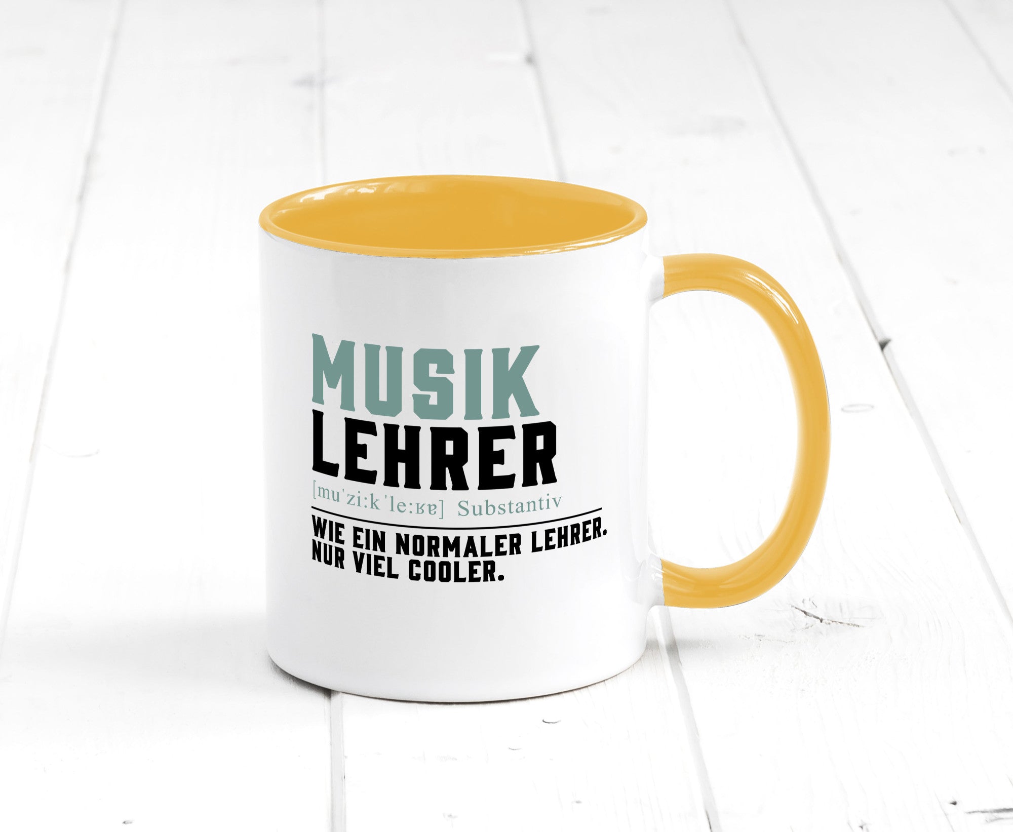 Musiklehrer | Lehrer Unterricht Lieblingslehrer Geschenkidee Humor Tasse