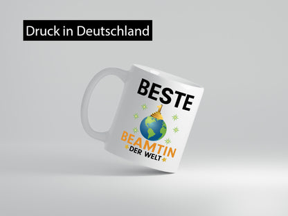 Welt Beste Beamtin | Verbeamtung öffentlicher Dienst Humor Geschenkidee Tasse