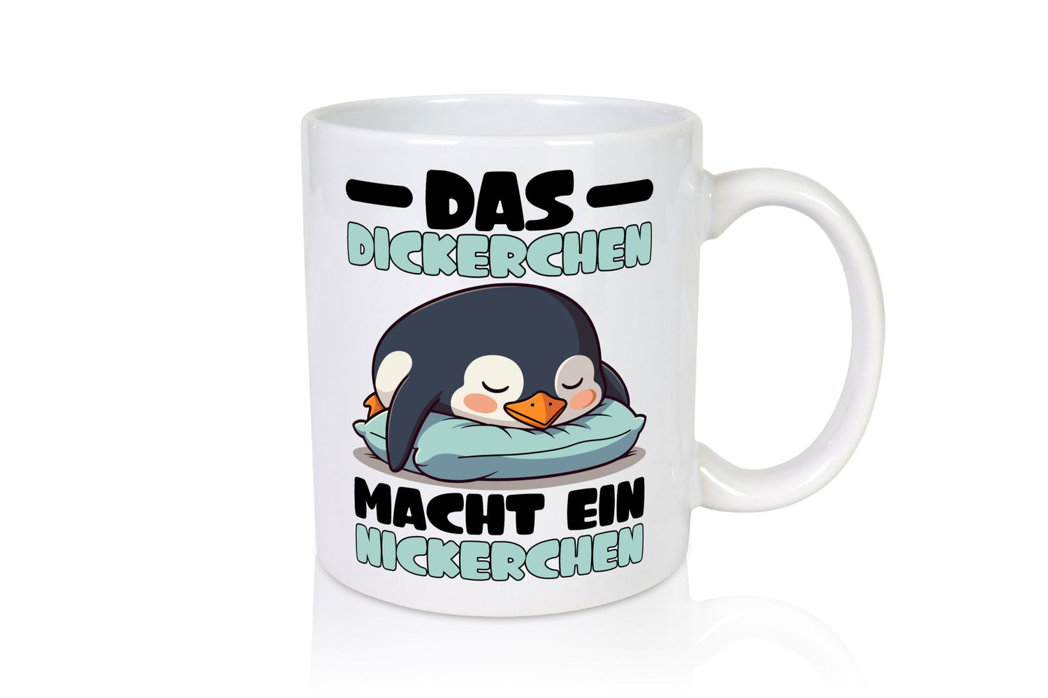 Der Dicke macht ein Nickerchen | Pinguin schläft v2 lustig Humor