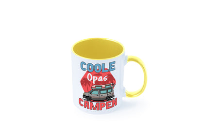 Coole Opas campen | Campingwagen Palmen Geschenk Familie Geschenkidee lustiger