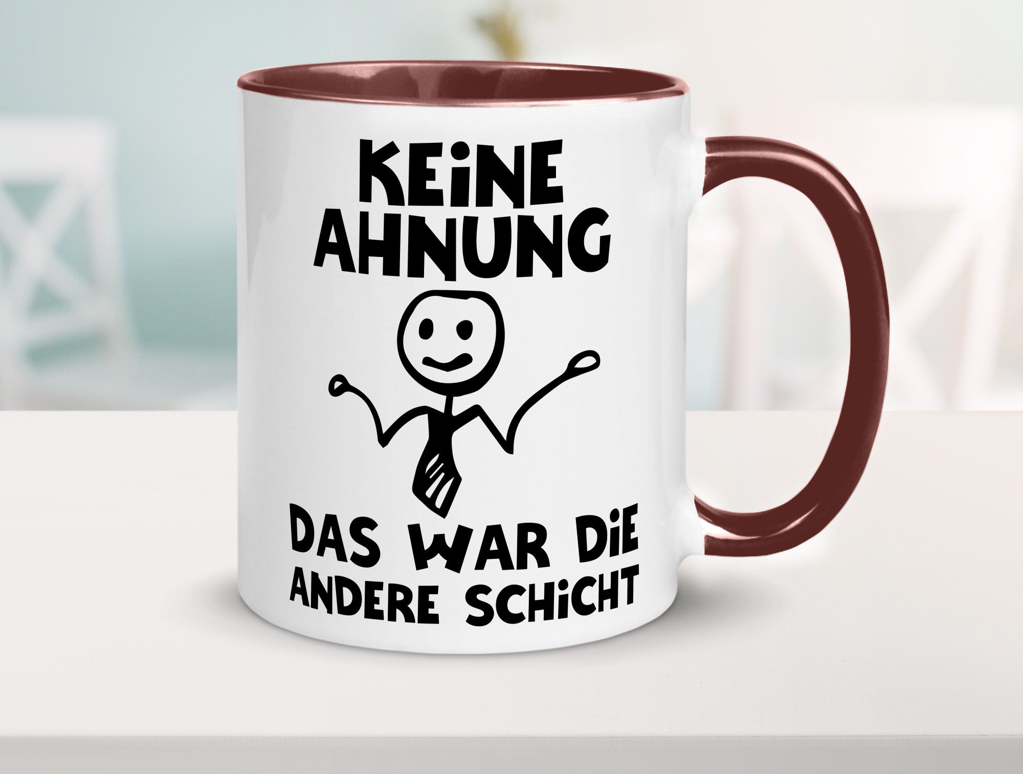 Das war die andere Schicht | Arbeit Mitarbeiter lustiger Spruch Geschenk