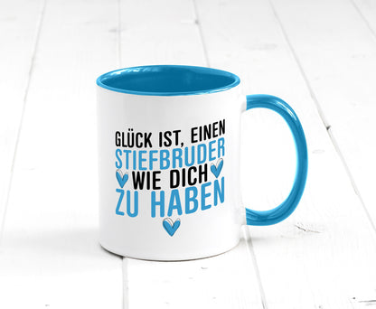 Stiefbruder wie dich | Glück lieber Bruder Geburtstag Geschenkidee Humor Tasse