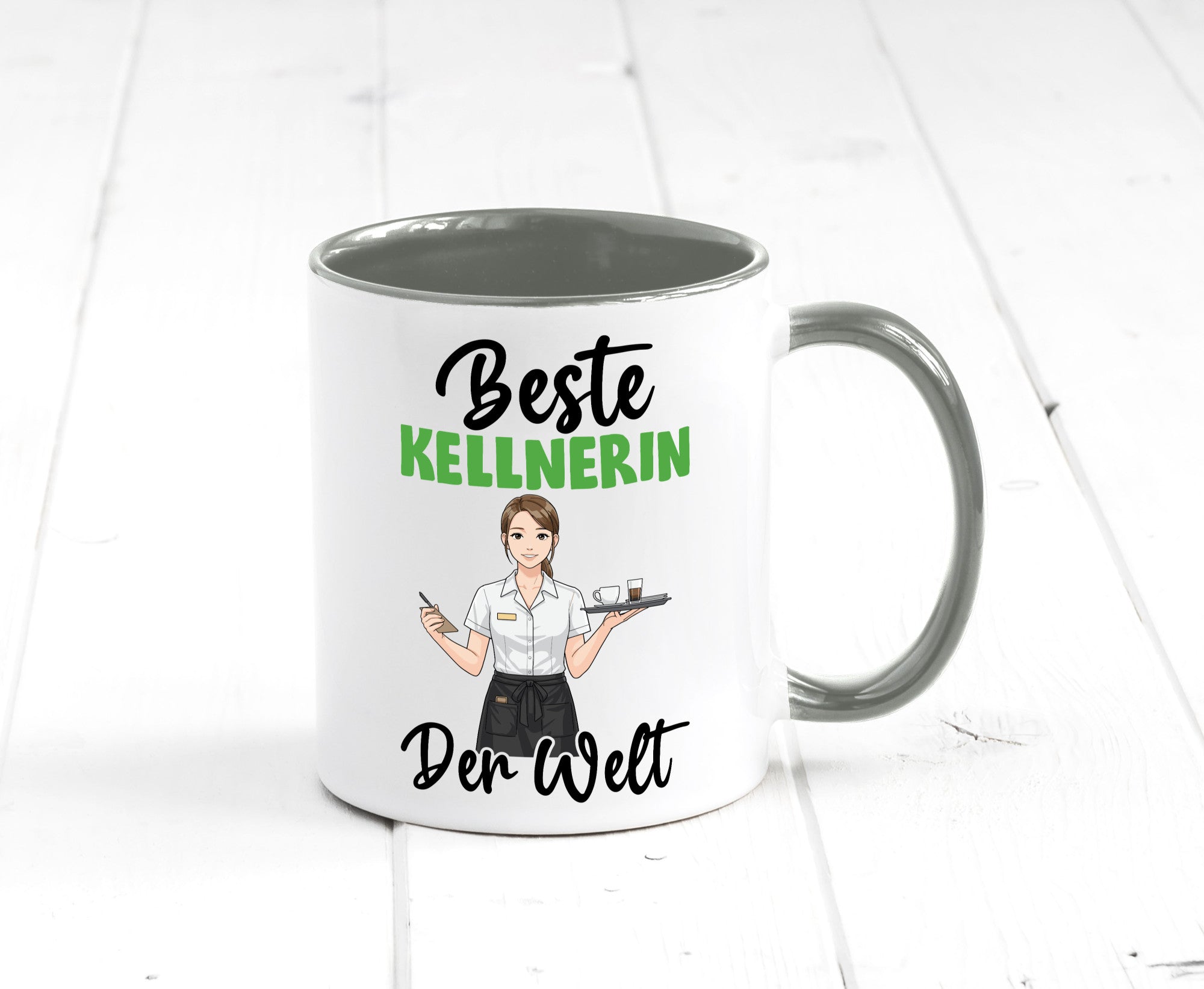 Beste Kellnerin | Beruf kellnern Bedienung v2 Humor Arbeit Kollegen Büro