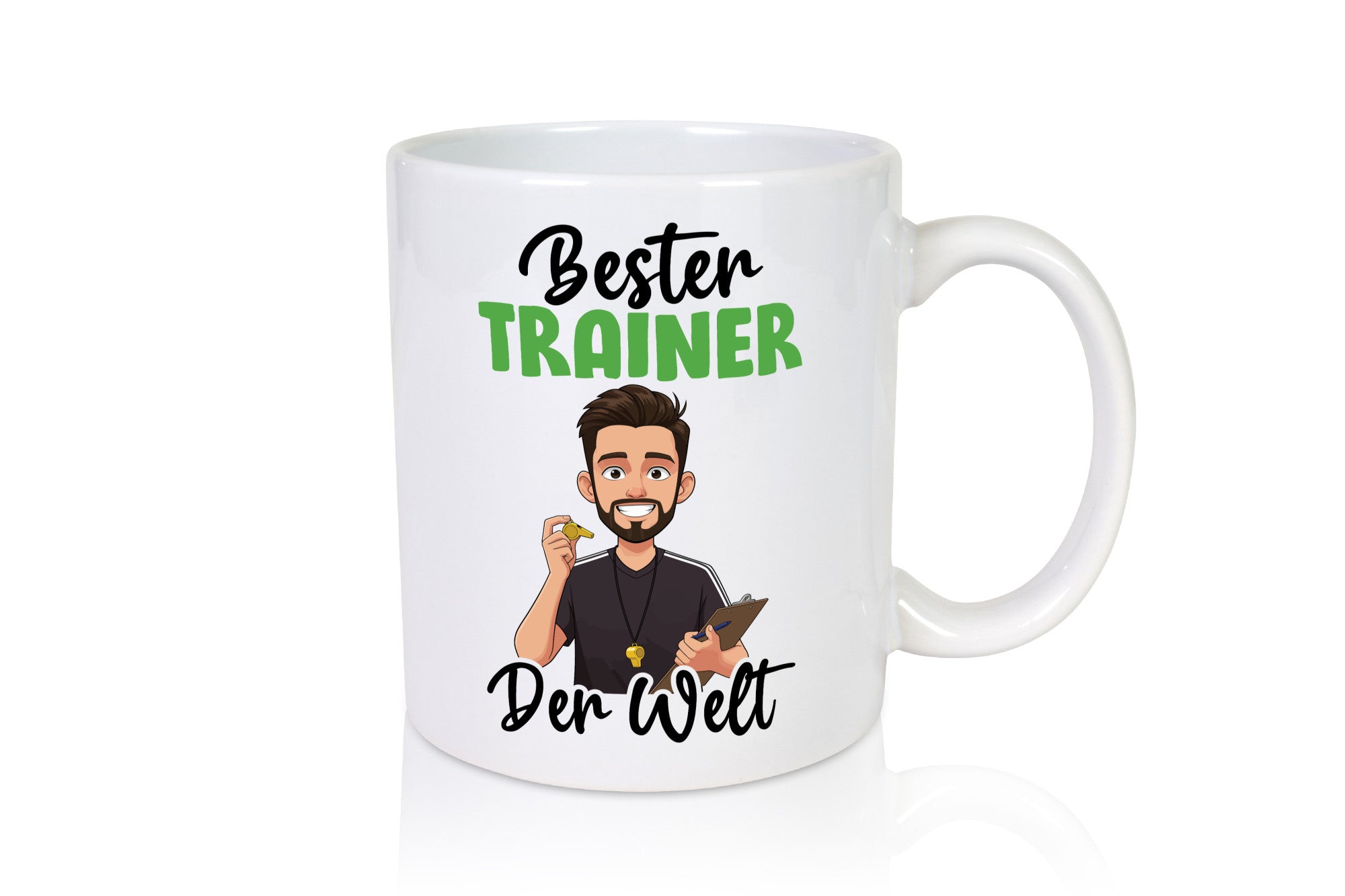 Bester Trainer | Verein Sport v2 Humor Geschenkidee Tasse