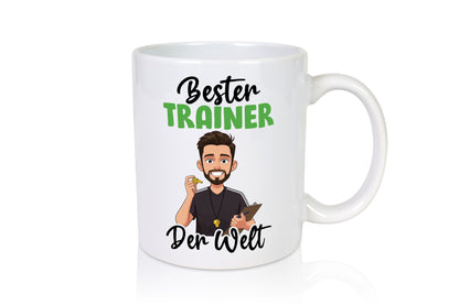 Bester Trainer | Verein Sport v2 Humor Geschenkidee Tasse