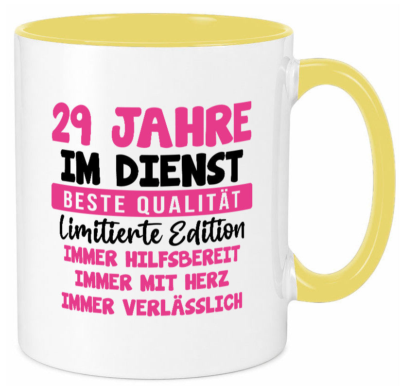 29 Jahre im Dienst | Jubiläum Arbeit v10 Geschenk Kollegen Büro lustiger Spruch