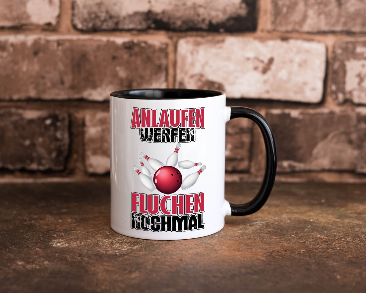 Bowling Tasse Geschenk Humor Geschenkidee lustiger Spruch