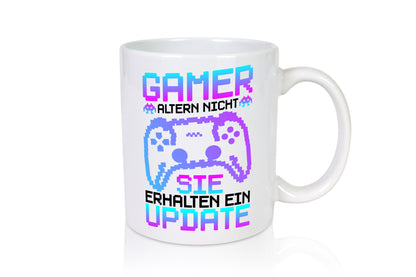 Gamer Altern nicht sie Updaten | Zocker Humor Geschenkidee Tasse