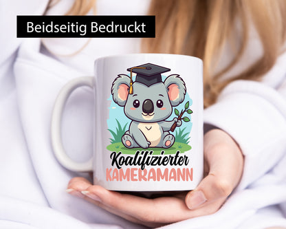 Koalifizierter Kameramann | Kamera lustiger Spruch Geschenk Humor Geschenkidee