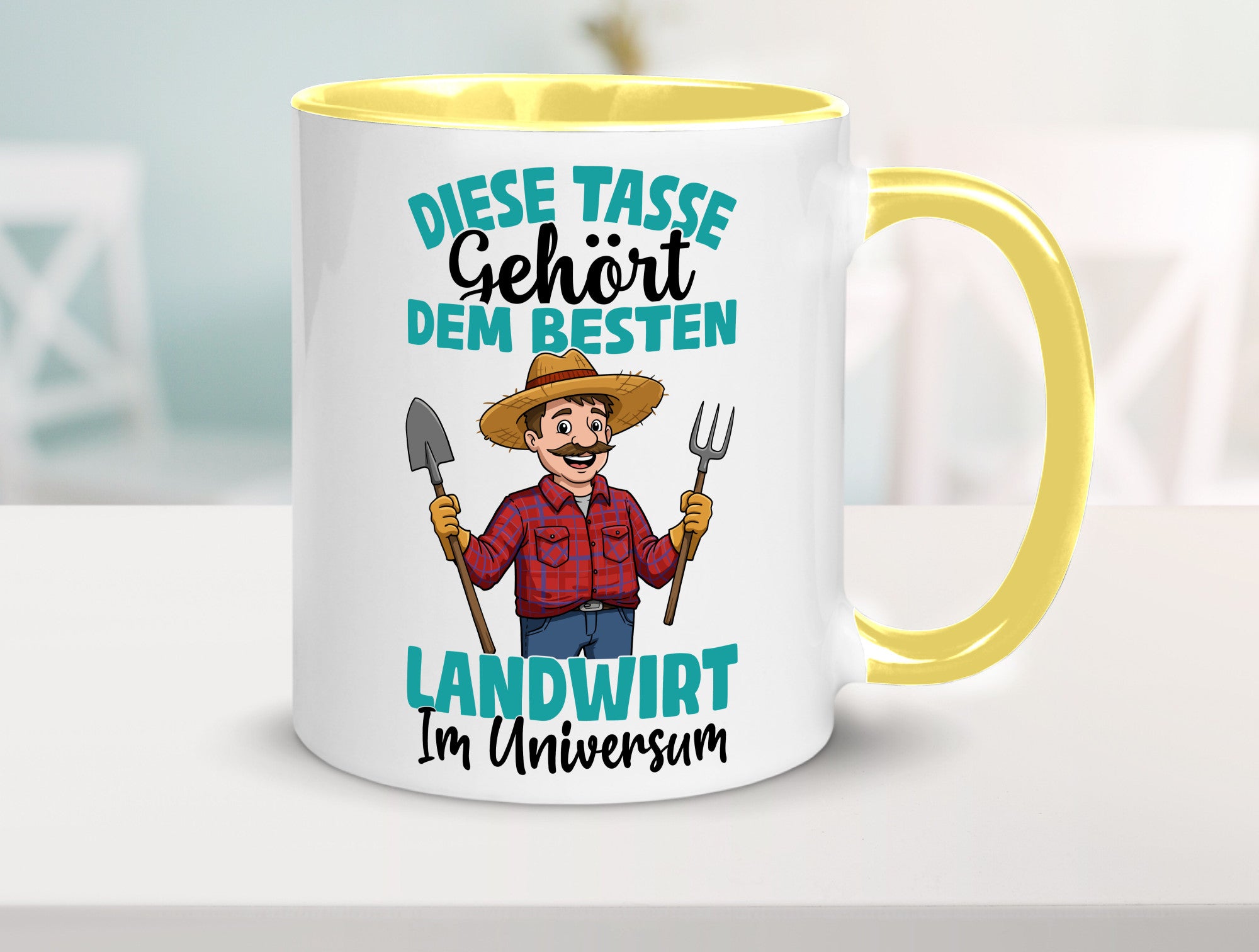 Im Universum: Landwirt | Bauer Landwirtschaft lustiger Spruch Geschenk Humor