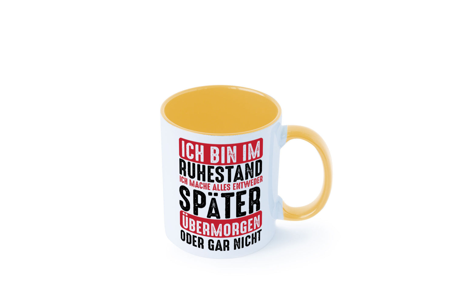 Ich mache alles später oder gar nicht | Rentner Ruhestand Geschenkidee Jubiläum