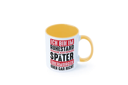 Ich mache alles später oder gar nicht | Rentner Ruhestand Geschenkidee Jubiläum