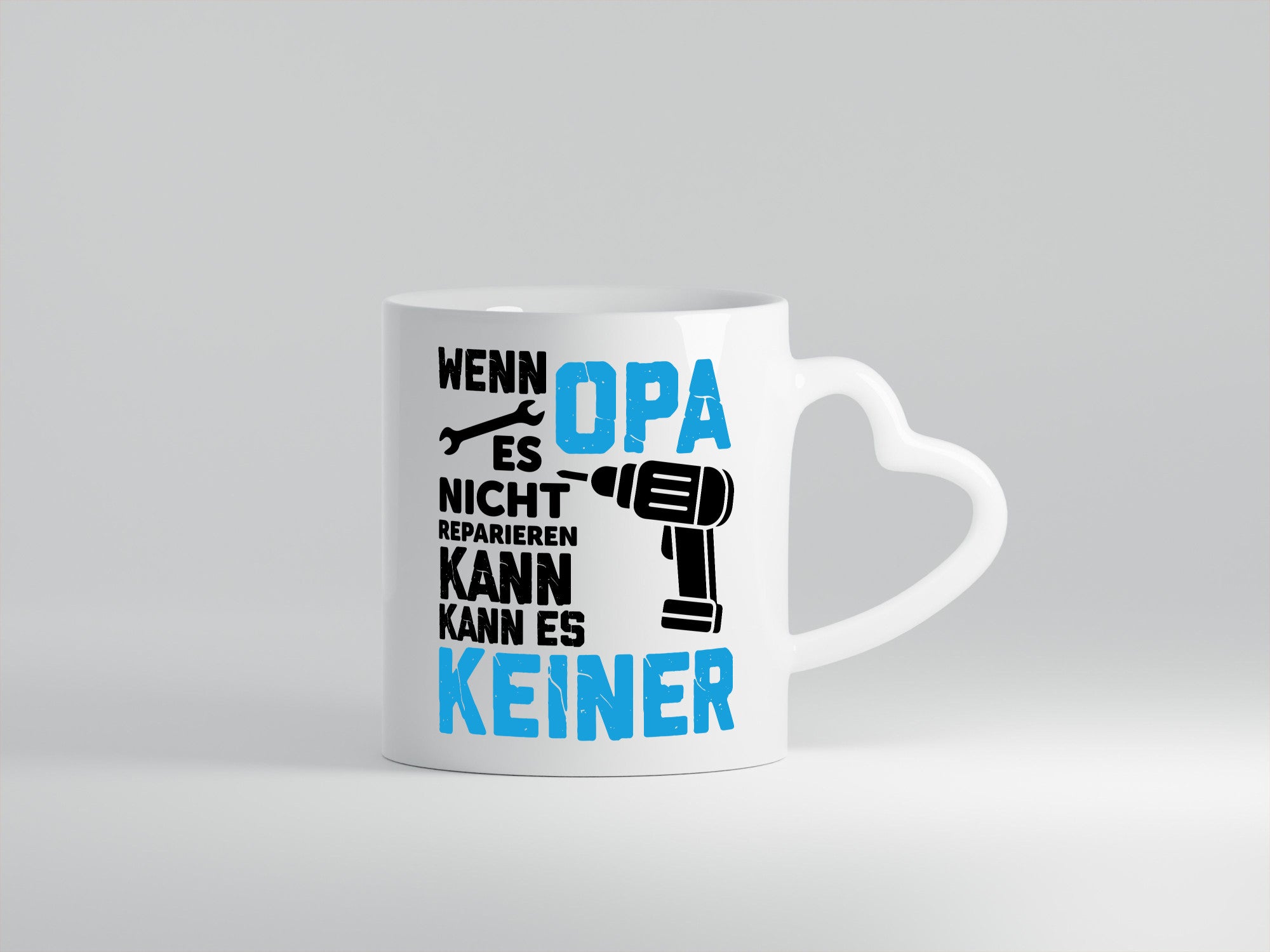 Wenn opa es nicht Reparieren kann | für alles Geschenkidee Familie Humor Tasse