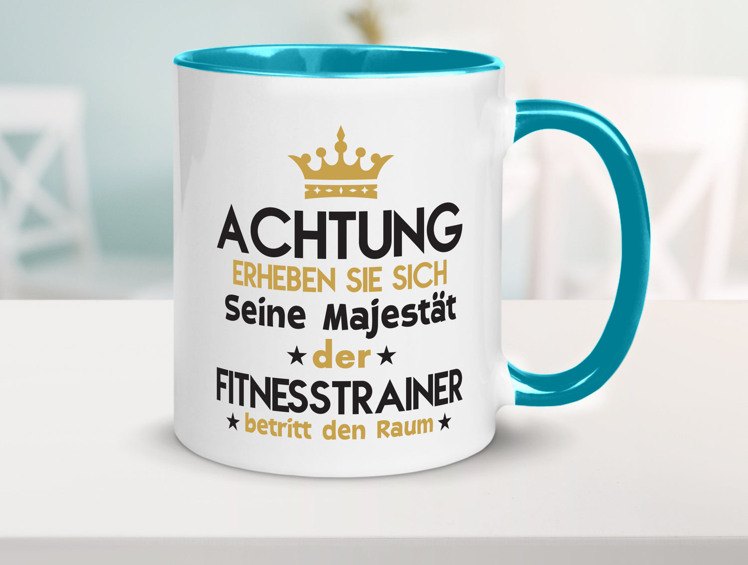 Seine Majestät Fitnesstrainer | Personal Trainer Sport lustiger Spruch Geschenk