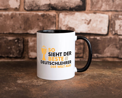 Der Weltbeste Deutschlehrer | Lehrer Schule lustiger Spruch Geschenk Humor