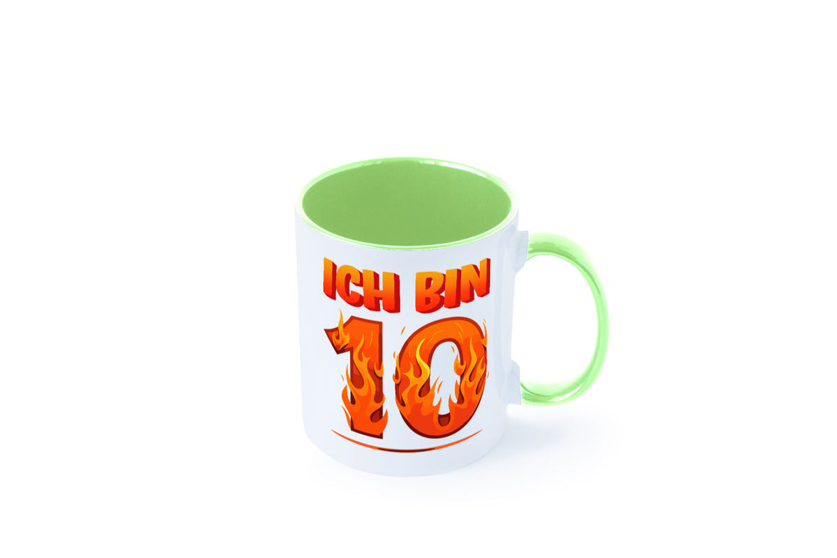 10. Geburtstag | 10 Jahre Drache lustiger Spruch Geschenk Geschenkidee Tasse