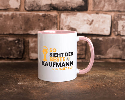 Der Weltbeste Kaufmann Kaufmänner lustig Humor Geschenkidee Geschenk Tasse