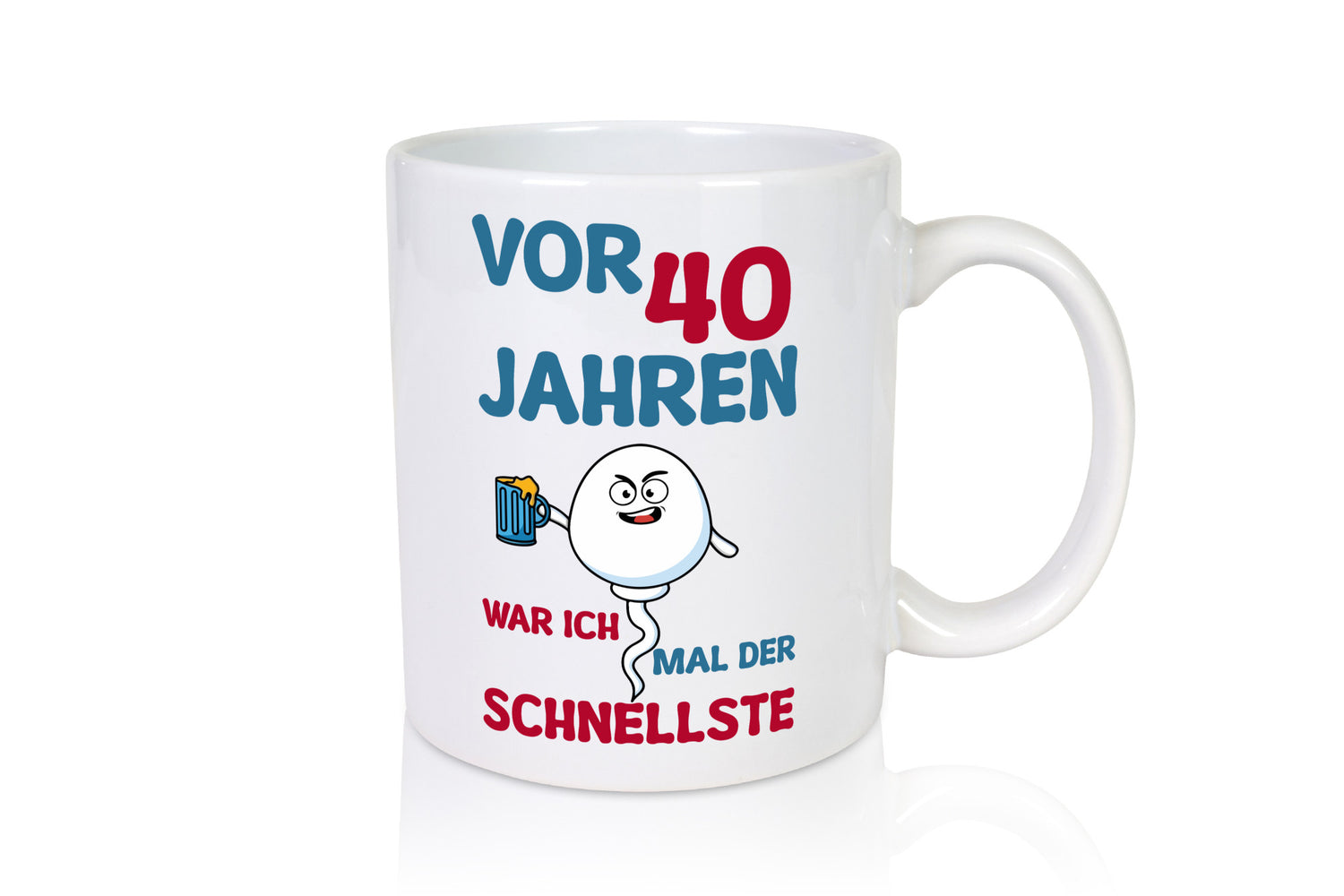 40. Geburtstag | vor 40 Jahren war ich der schnellste Geschenk Geschenkidee