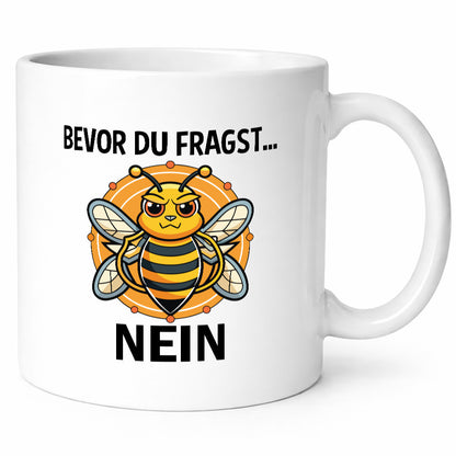 Before you ask... No | Bumblebees v2 Funny Humor Gift Idea Gift Mug