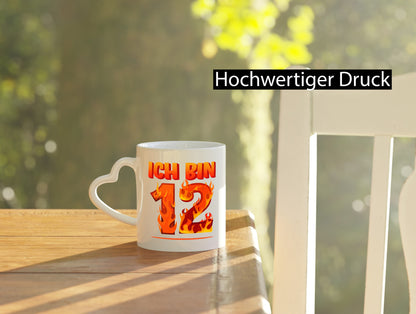 12. Geburtstag | 12 Jahre Drache Geschenkidee Humor Tasse