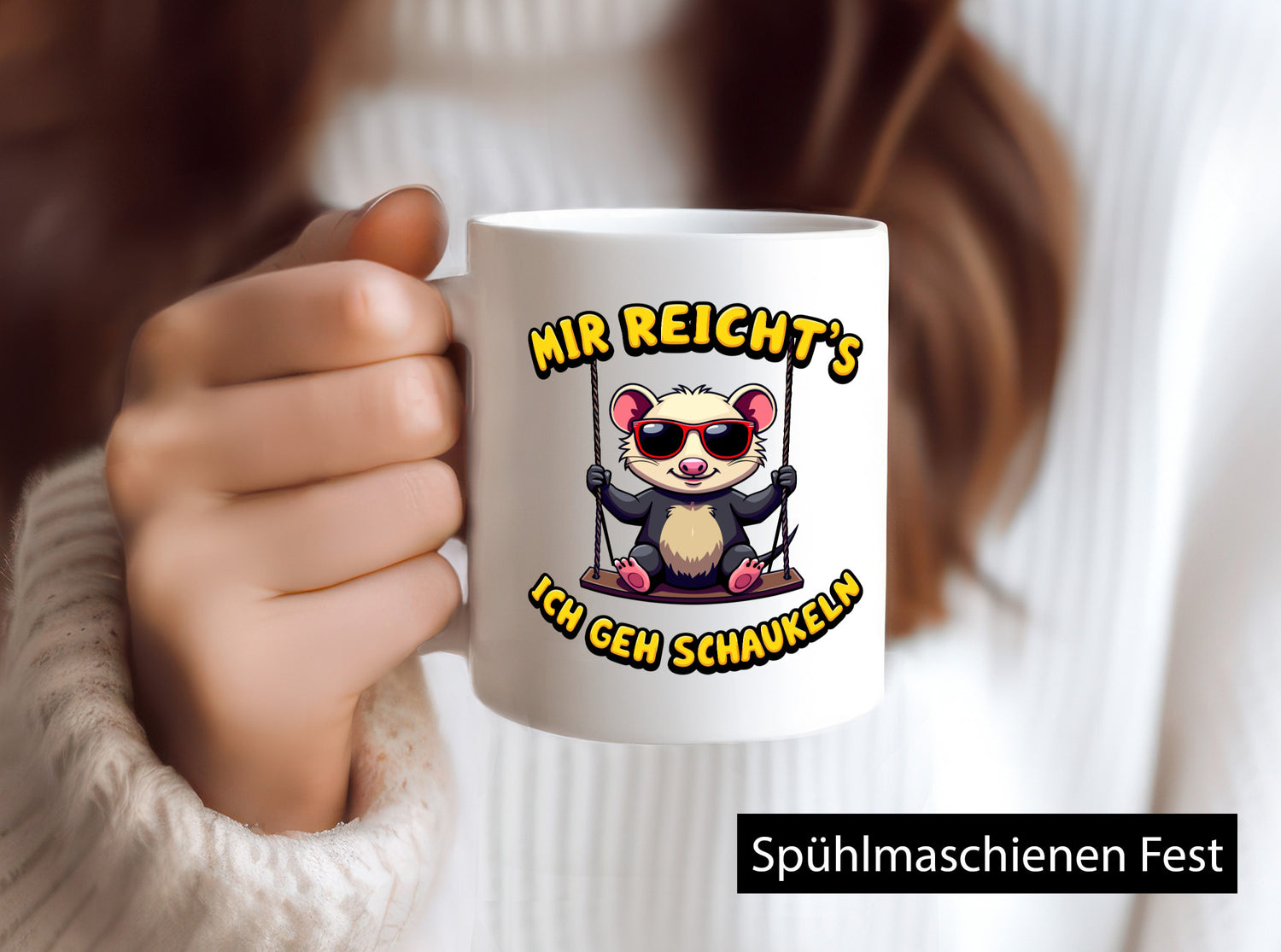 Mir reichts ich geh Schaukeln | egal Geschenk Humor Geschenkidee lustiger