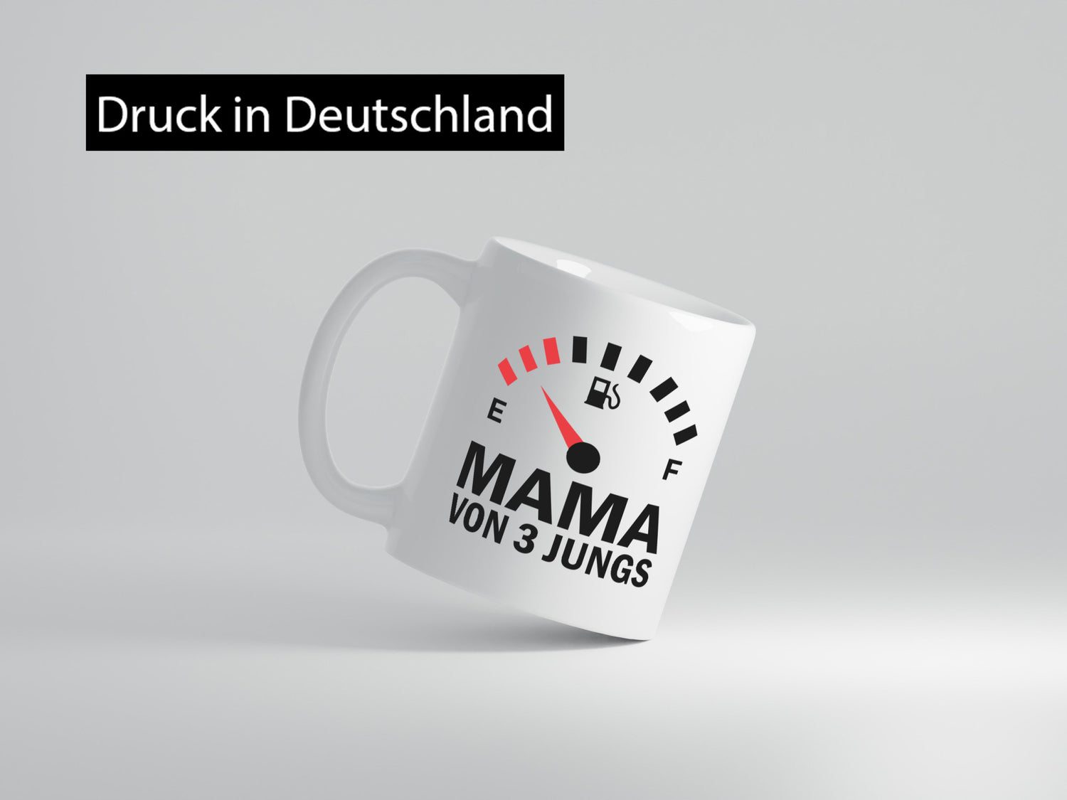Mama von 3 Jungs | Muttertag Geschwister lustiger Spruch Geschenk Familie