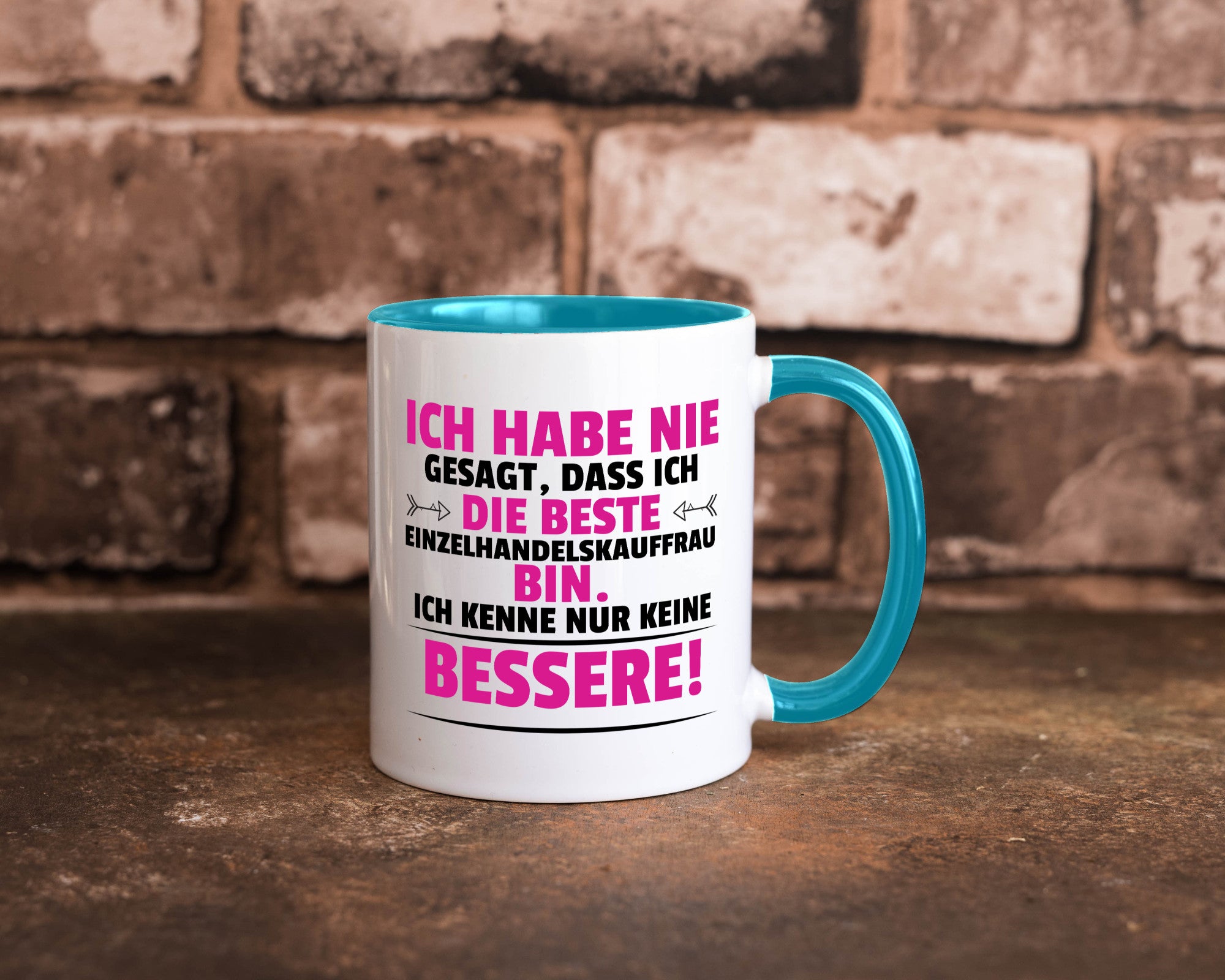 Die Beste Einzelhandelskauffrau | Einzelhandel Geschenkidee Humor Tasse