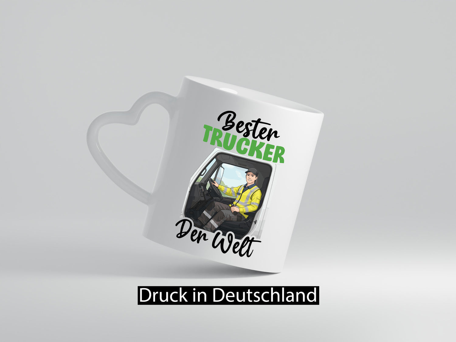 Bester Trucker | LKW Fahrer Beruf v2 lustiger Spruch Geschenk Arbeit Kollegen