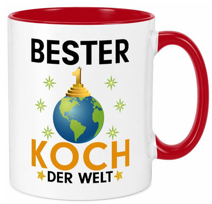 Welt Bester Koch | Chefkoch Humor Arbeit Kollegen Büro Geschenkidee Tasse