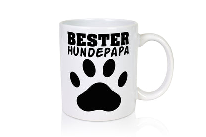 Bester Hundepapa | Hundebesitzer Tasse Pfotenabdruck Humor Tierliebhaber