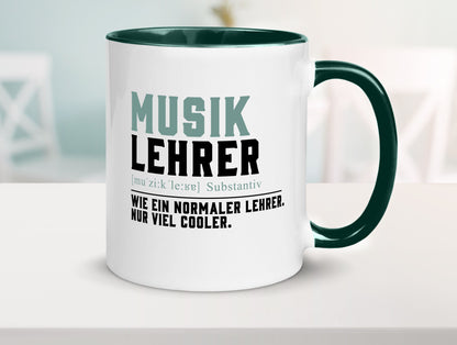 Musiklehrer | Lehrer Unterricht Lieblingslehrer Geschenkidee Humor Tasse