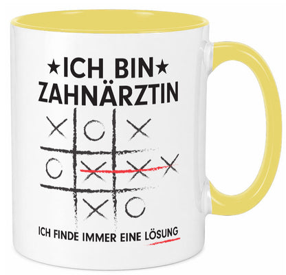 Löse Probleme: Zahnärztin | Zahnmedizin Beruf v3 lustiger Spruch Geschenk