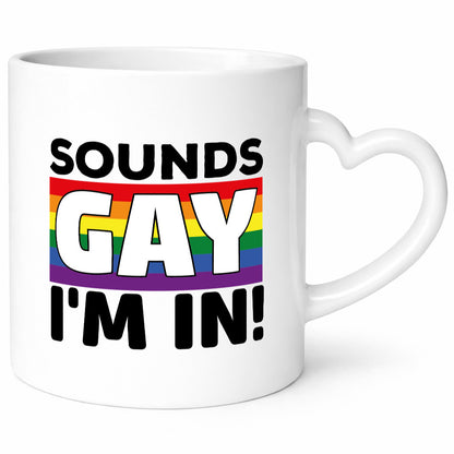 LGBTQ Tasse | Gay Spruch Regenbogen Statement Geschenk Humor Geschenkidee