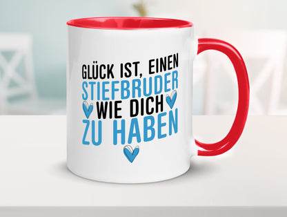 Stiefbruder wie dich | Glück lieber Bruder Geburtstag Geschenkidee Humor Tasse