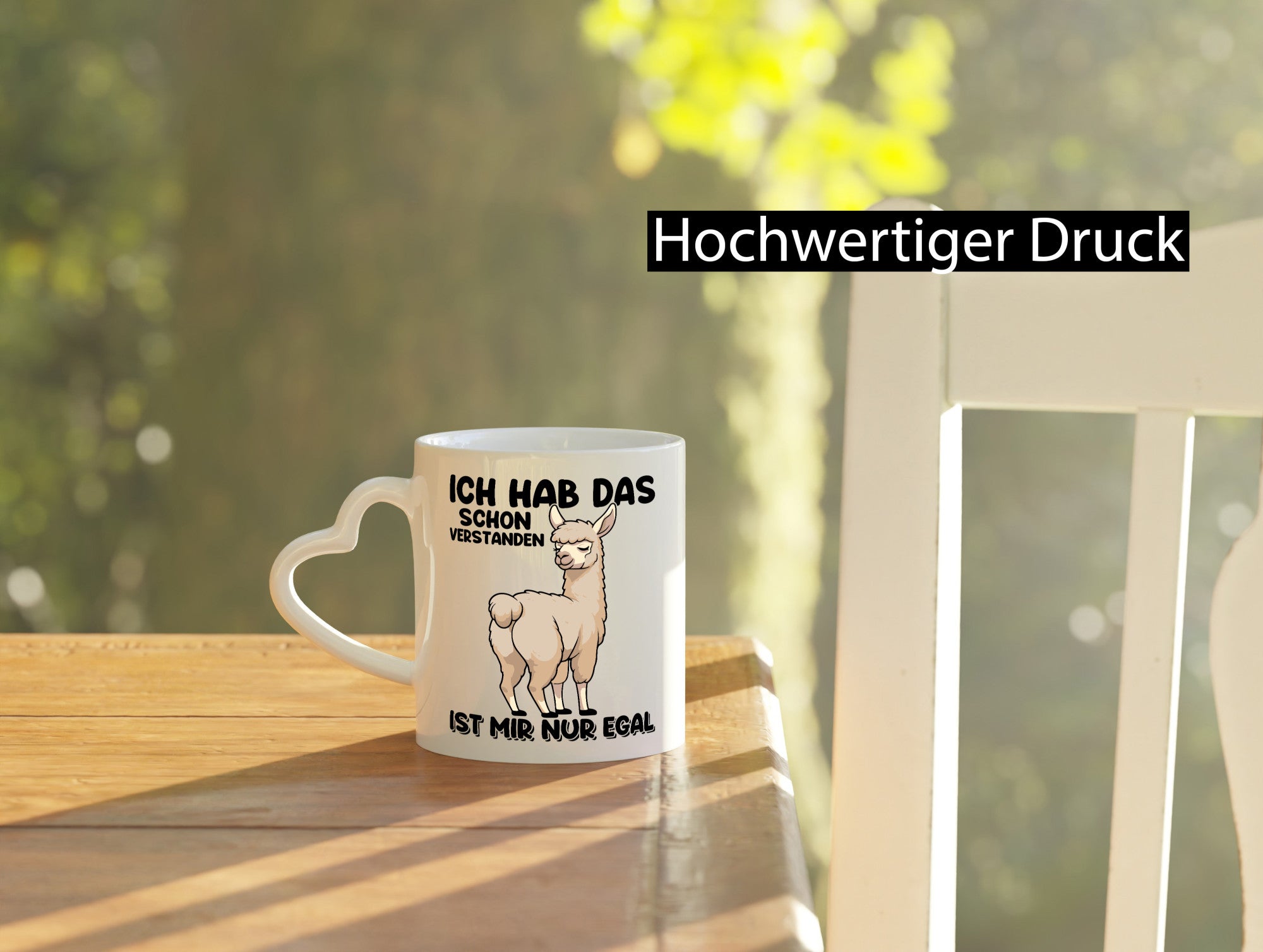 Hab ich verstanden ist mir nur egal | Lama Alpaka Geschenk Humor Geschenkidee
