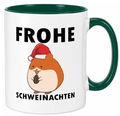 Frohe Schweinachten | Meerschweinchen Weihnachten lustiger Spruch Geschenk