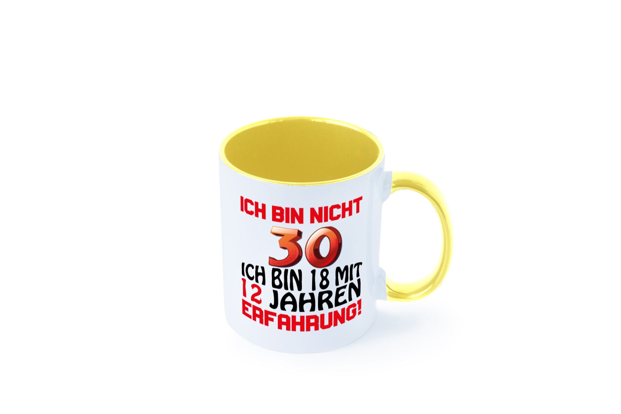 Ich bin nicht 30. lustiger Spruch Geschenk Humor Geschenkidee Tasse