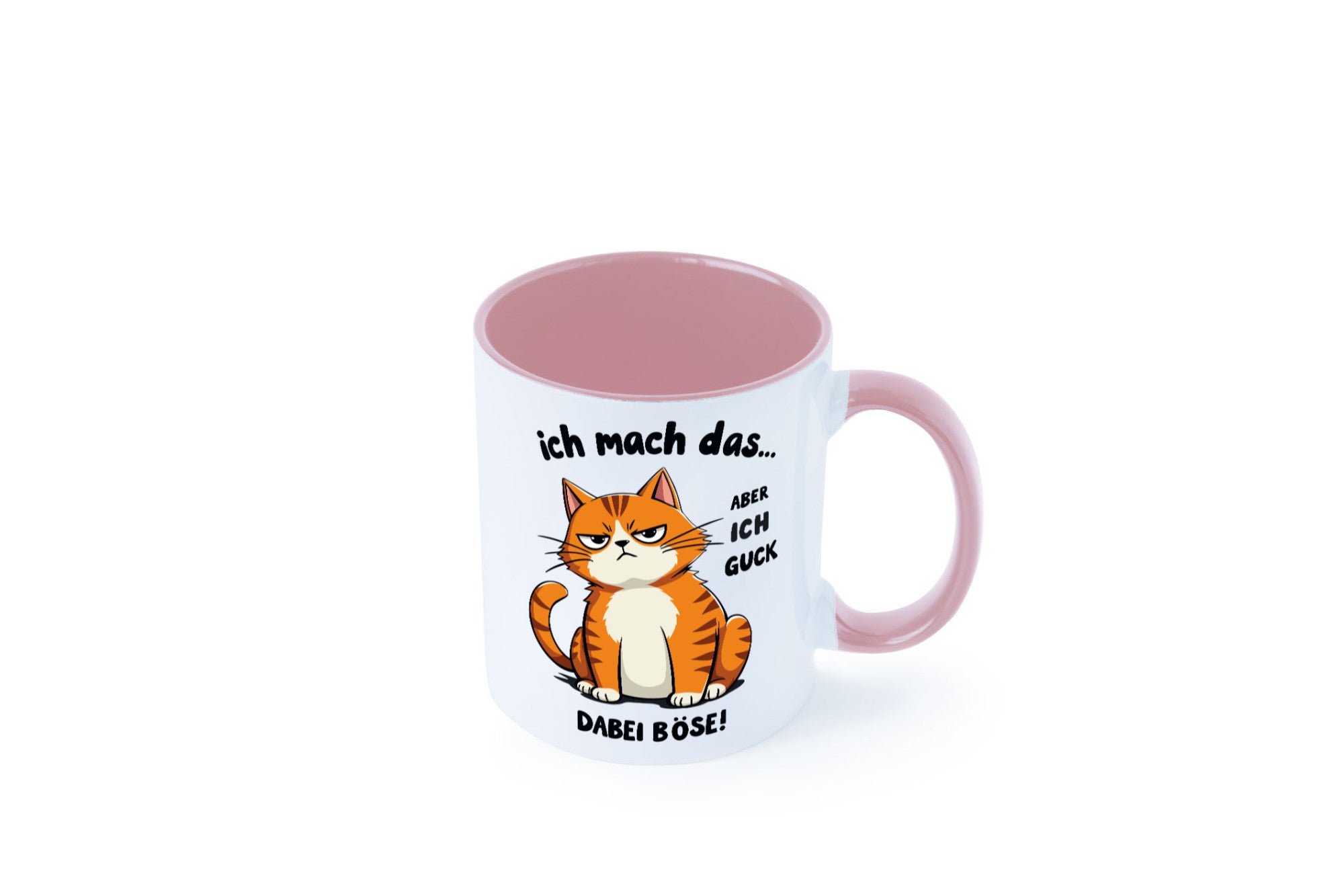 Ich guck dabei Böse | Katze Ironie Geschenk Tierliebhaber Humor lustiger Spruch