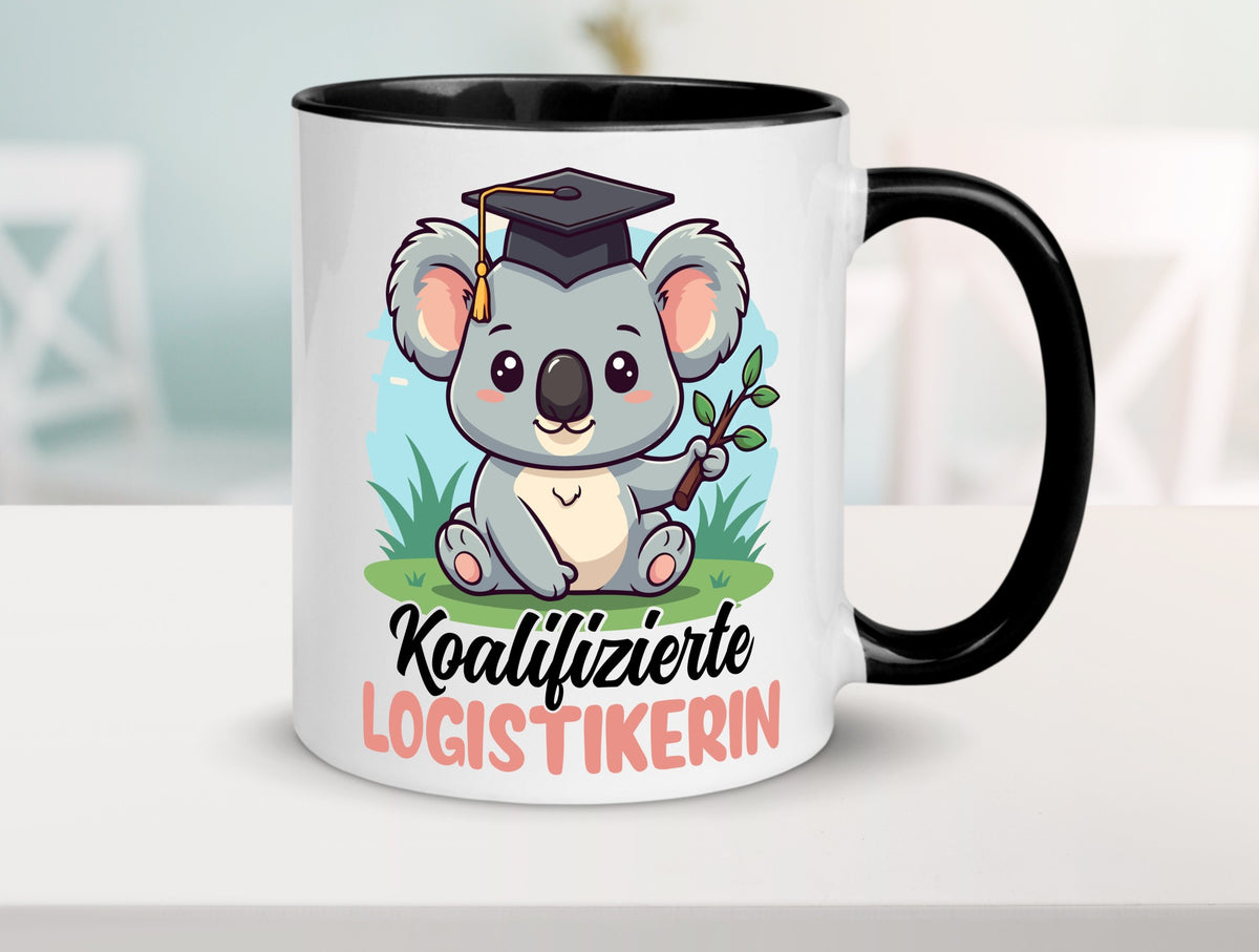 Koalifizierte Logistikerin | Logistik lustig Humor Geschenkidee Geschenk Tasse